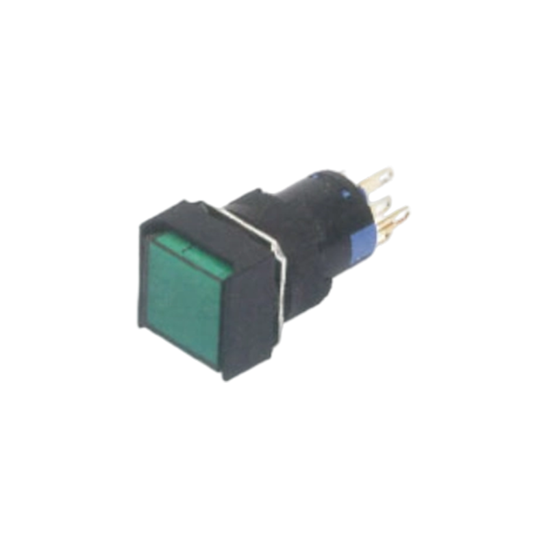 A16-2 Hög stöttålighet Kompakt design Självåterställningsknappbrytare